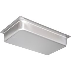 607004 DuraPan™ Light Gauge Stainless Steel Steam Table Hotel Pan Full-Size, 4" Deep