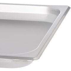 607001 DuraPan™ Light Gauge Stainless Steel Steam Table Hotel Pan Full-Size, 1" Deep