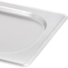60700HLC DuraPan™ Light Gauge Stainless Steel Steam Table Long Hotel Pan Cover Half-Size