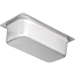 607134 DuraPan™ Light Gauge Stainless Steel Steam Table Hotel Pan 1/3 Size, 4" Deep