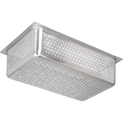 607006P DuraPan™ Light Gauge Stainless Steel Perforated Steam Table Hotel Pan Full-Size, 6" Deep