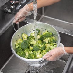 60278 Signature Select™ Dura-Ware® Standard Weight Colander 8 qt - Silver