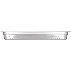 607002P DuraPan™ Light Gauge Stainless Steel Perforated Steam Table Hotel Pan Full-Size, 2.5" Deep
