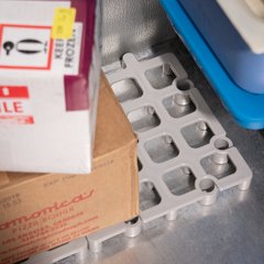 271023 Floor Rack System 12" x 12" - Gray