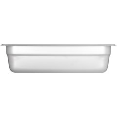 607142 DuraPan™ Light Gauge Stainless Steel Steam Table Hotel Pan 1/4 Size, 2.5" Deep