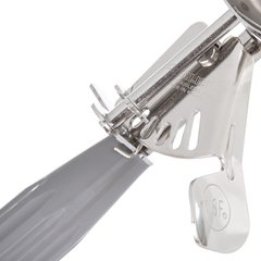 60300-8 Stainless Steel Disher Scoop #8 Size 4 oz - Gray