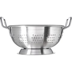 60278 Signature Select™ Dura-Ware® Standard Weight Colander 8 qt - Silver