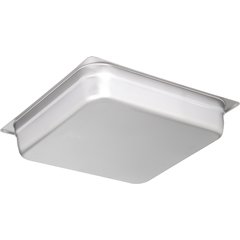 607232 DuraPan™ Light Gauge Stainless Steel Steam Table Hotel Pan 2/3 Size, 2.5" Deep