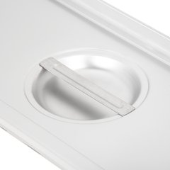 60700HLC DuraPan™ Light Gauge Stainless Steel Steam Table Long Hotel Pan Cover Half-Size