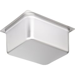 607126 DuraPan™ Light Gauge Stainless Steel Steam Table Hotel Pan 1/2 Size, 6" Deep