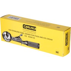 60300-20 Stainless Steel Disher Scoop #20 Size 2 oz - Yellow