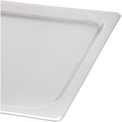 607000C DuraPan™ Stainless Steel Steam Table Hotel Pan Handled Cover Full-Size