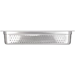 607004P DuraPan™ Light Gauge Stainless Steel Perforated Steam Table Hotel Pan Full-Size, 4" Deep