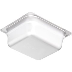 607162 DuraPan™ Light Gauge Stainless Steel Steam Table Hotel Pan 1/6 Size, 2.5" Deep