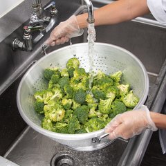 60280 Signature Select™ Dura-Ware® Standard Weight Colander 16 qt - Silver