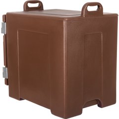 PC300N01 Cateraide™ Insulated Front Loading Food Pan Carrier 5 Pan Capacity - Brown