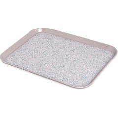 DXSMC1418NSM31 Glasteel™ Marble Non-Skid Tray 14" x 18" (12/cs) - Latte