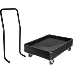 XDL3000H03 Cateraide™ Dolly with Handle (For XDL3000H) - Black