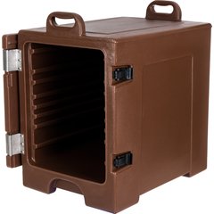 PC300N01 Cateraide™ Insulated Front Loading Food Pan Carrier 5 Pan Capacity - Brown