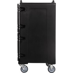 PC600N03 Cateraide™ Insulated Front Loading Food Pan Double Carrier 10 Pan Capacity - Black