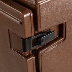 PC300N01 Cateraide™ Insulated Front Loading Food Pan Carrier 5 Pan Capacity - Brown