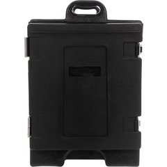 PC300N03 Cateraide™ Insulated Front Loading Food Pan Carrier 5 Pan Capacity - Black