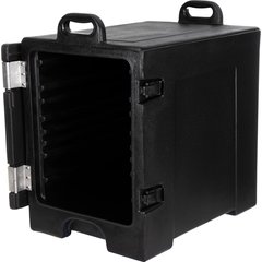 PC300N03 Cateraide™ Insulated Front Loading Food Pan Carrier 5 Pan Capacity - Black