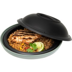 DXHHDM903 High Heat Disposable Dome 9" (500/cs) - Black