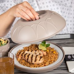 DX540031 Fenwick Insulated Dome 10" D (12/cs) - Latte