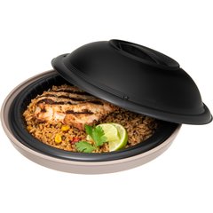 DXHHPL903 High Heat Disposable Plate 9" (500/cs) - Black