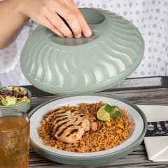 DX340084 Turnbury® Insulated Dome 10"Dia (12/cs) - Sage