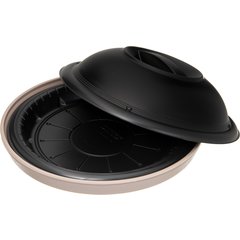 DXHHPL903 High Heat Disposable Plate 9" (500/cs) - Black