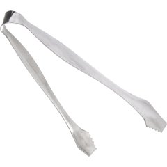 607691 Stainless Steel Ice Tongs 7" - Stainless Steel