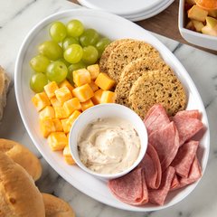 4384002 Catering Platter 21" x 15" - White