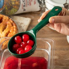 492908 Measure Miser® Perforated Short Handle 4 oz - Forest Green
