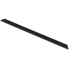 4007100 - Professional Single Blade Rubber Squeegee With Zinc Plated Handle  16 - Black