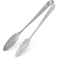 607683 Scalloped Serving Tong 10-1/2" - Stainless Steel