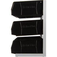 381109LG Packet Rack 18"x 12"x 19" - Black