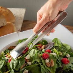 604609 Aria™ Salad Tong 9" - Stainless Steel