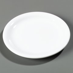3300602 Sierrus™ Melamine Narrow Rim Salad Plate 7.25" - White