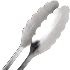 607683 Scalloped Serving Tong 10-1/2" - Stainless Steel