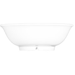 4373702 Melamine Footed Serving Bowl 24 oz - White