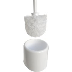 36719700 Flo-Pac® Bowl Brush With Caddy 16" - White