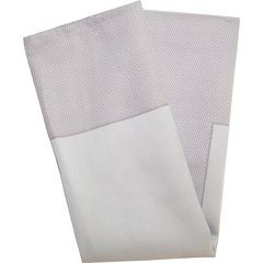 54432222NH382 Milan Birdseye Banded Napkin 22” x 22” - Stone