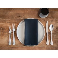 54432020NH014 Milan Birdseye Napkin 20” x 20” - Black