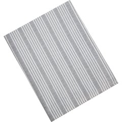 54351822NH503 Snap Drape® Ticking Striped Napkin 18" x 22" - Black