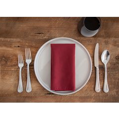 54481717NM023 Signature Napkin 17" x 17" - Maroon