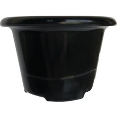 S27603 Melamine Smooth Ramekin 1.5 oz - Black