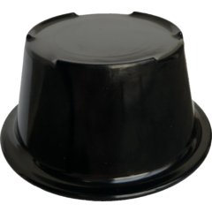 S28103 Melamine Smooth Ramekin 3 oz - Black