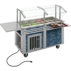 DXPSBS2 DineXpress® Stainless Steel Bread Shelf - 2 Well